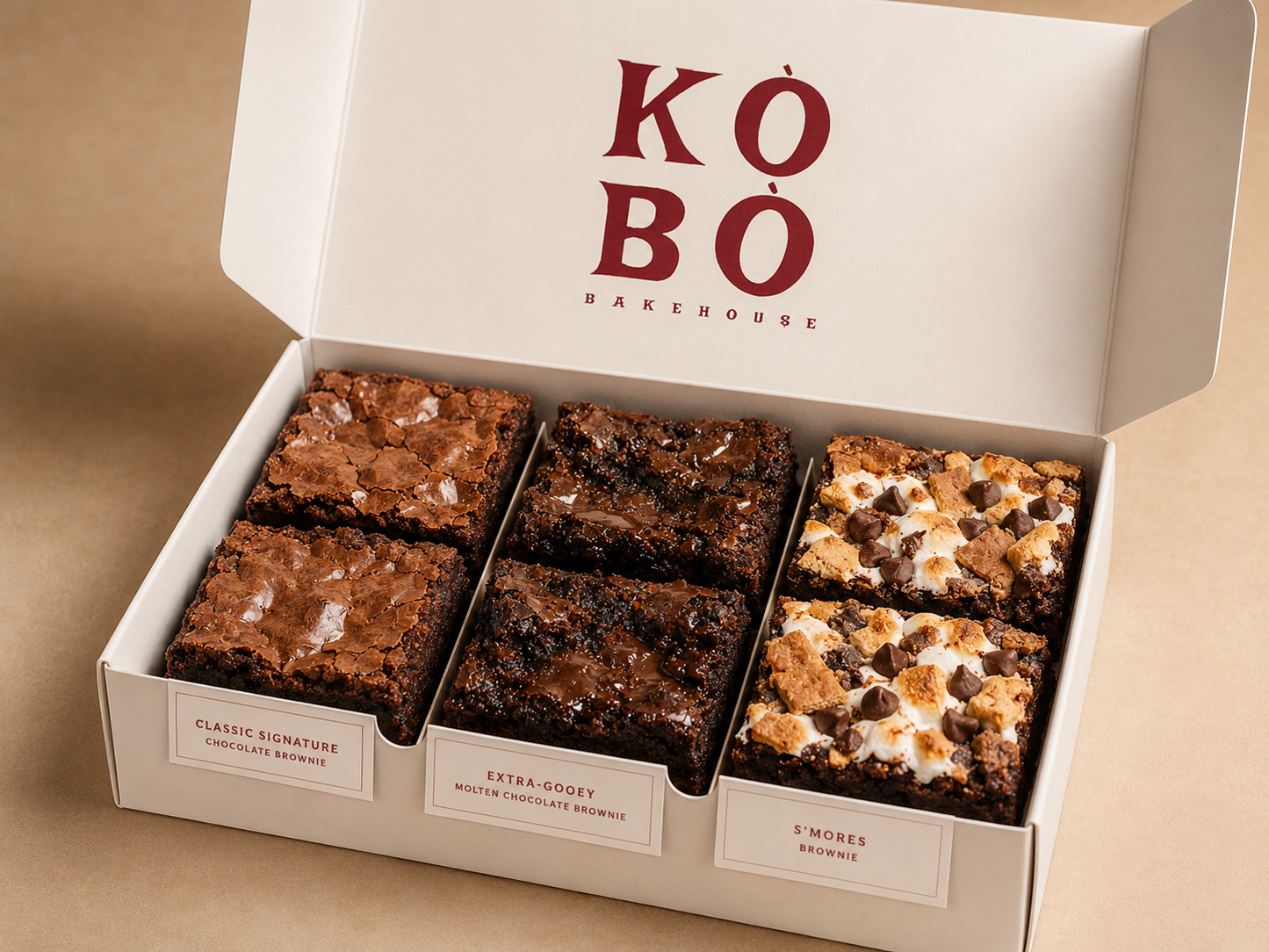 The KOBO Brownie Variety Box