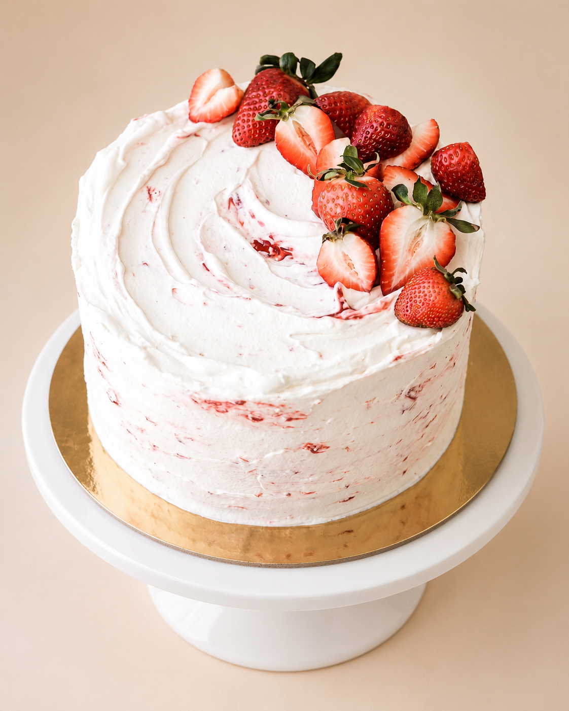 Strawberry and Vanilla Swirl