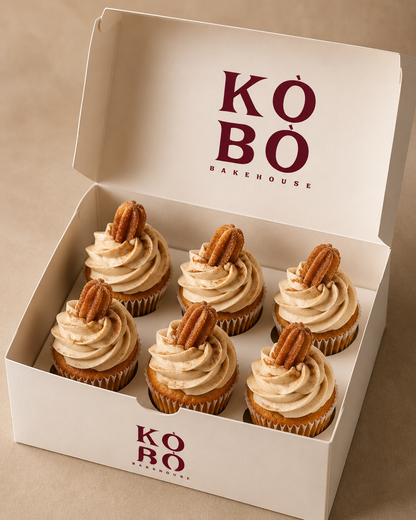 Churro Cupcakes with cinnamon cream cheese