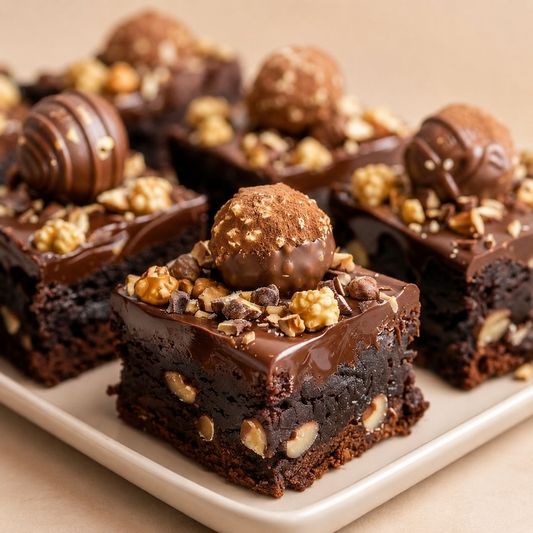 Luxury Chocolate Truffle Brownies